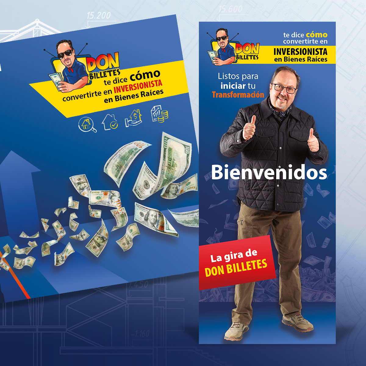 Banner realizado para Don Billetes