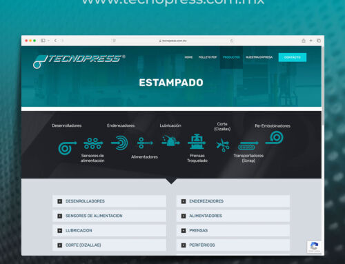 sitio web Tecnopress